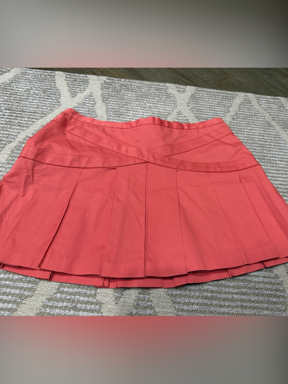 BCBGMaxAzria Coral Pleated Skort